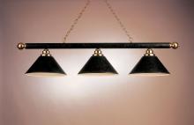 Hi-Lite MFG Co. H-B-10-83-D-GREEN SPEC - 3-LITE BILLIARD LIGHT